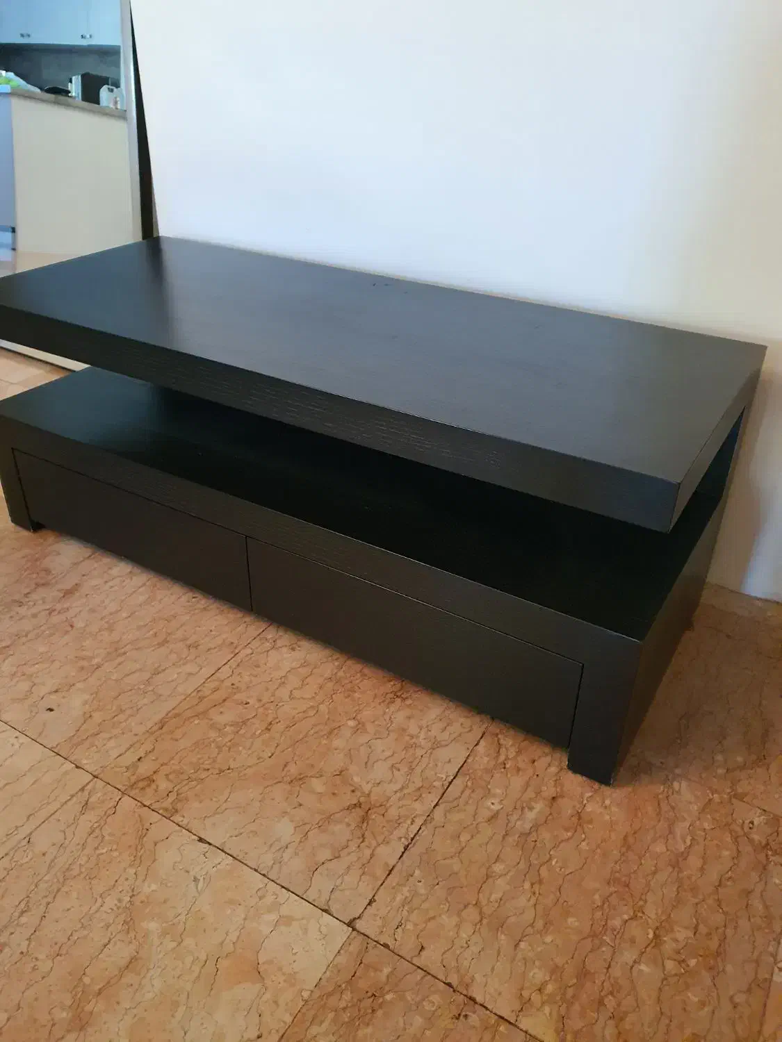 میز تلویزیون چوبی مشکی|میز تلویزیون|لواسان, |دیوار