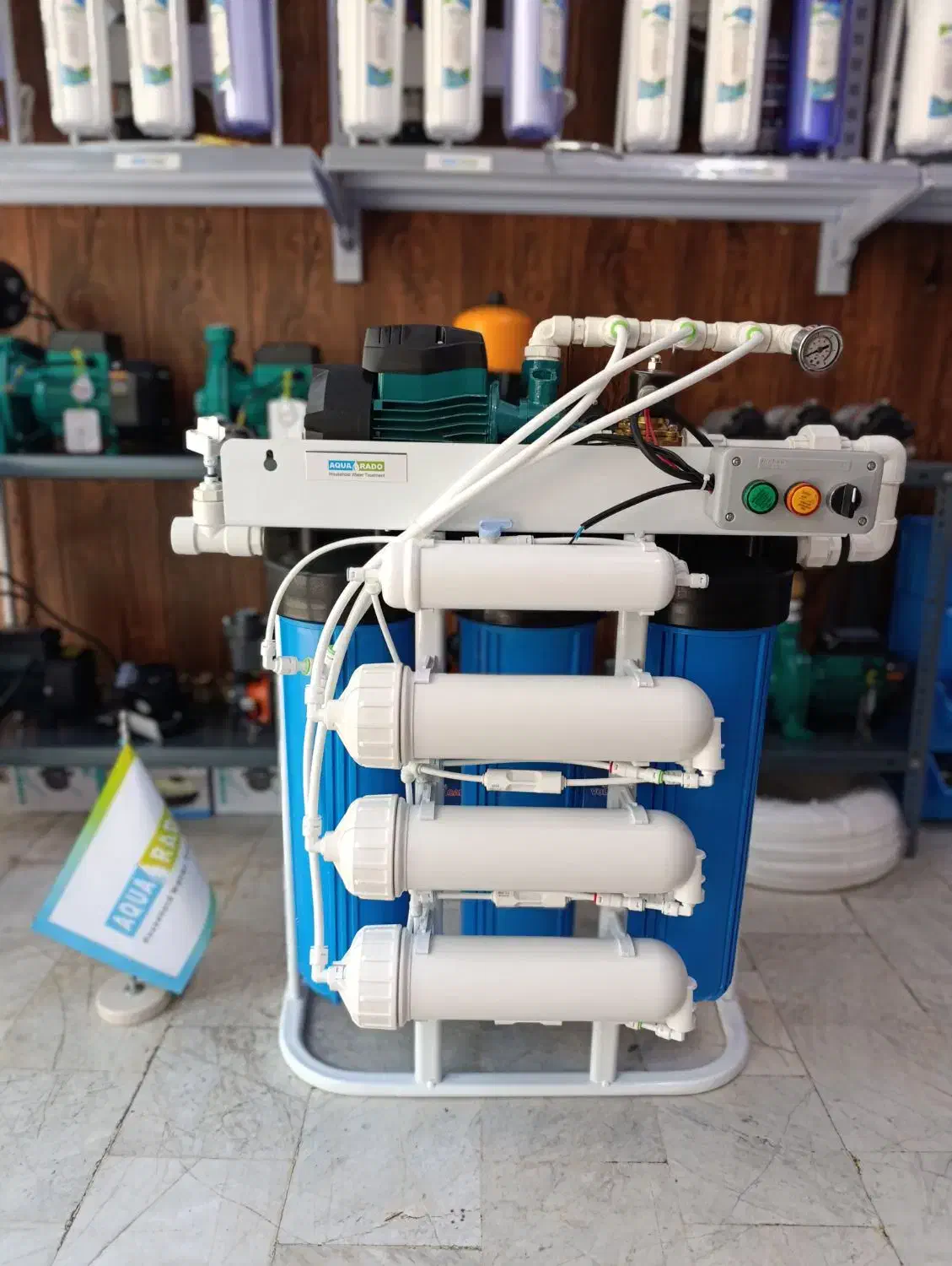 دستگاه تصفیه آب نیمه صنعتی ۱۲۰۰گالن|آبسردکن و تصفیه آب|تهران, کیانشهر|دیوار