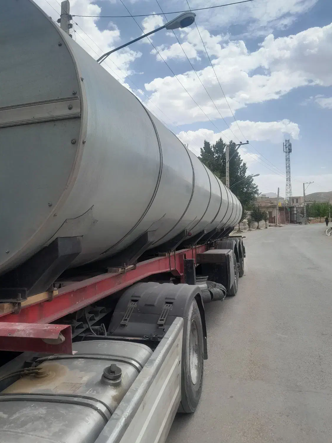 تانک قیر سه محور|خودرو سنگین|لاران, |دیوار