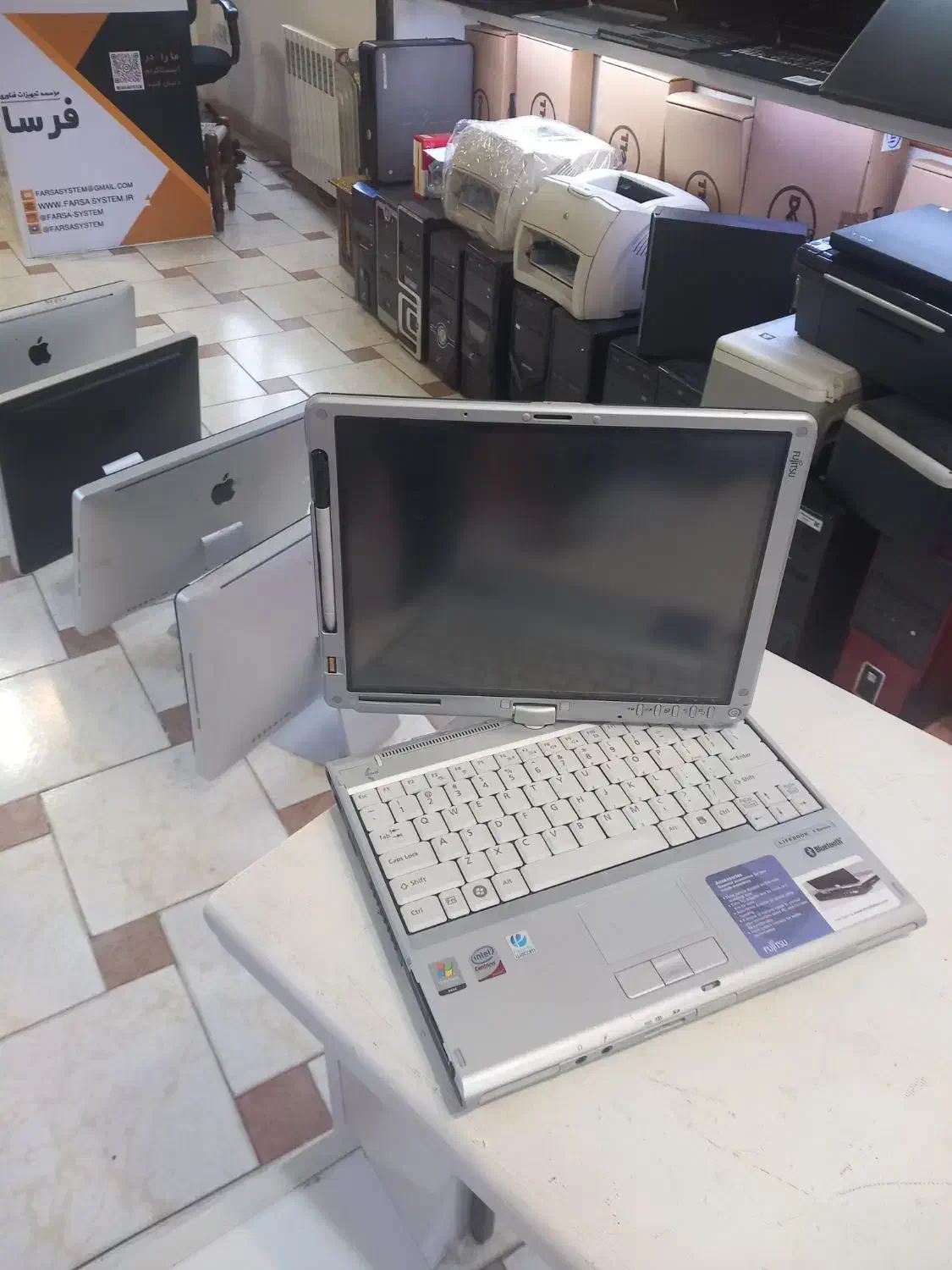 لپ تاپ تاچ ۳۶۰ درجه تبلت شو|رایانه همراه|رشت, ساغری سازان|دیوار