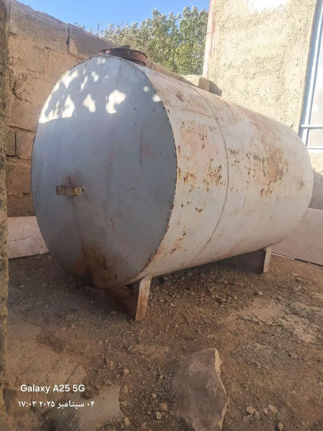 فروش تانکر نفت ،ظرفیت پنچ بشکه|مصالح و تجهیزات ساختمان|کاکاوند, |دیوار