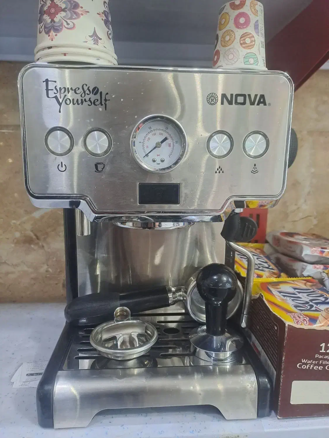 دستگاه قهوه سازنیمه صنعتی|سماور، چای‌ساز، قهوه‌ساز|کاشان, فاز ۲ ناجی آباد|دیوار