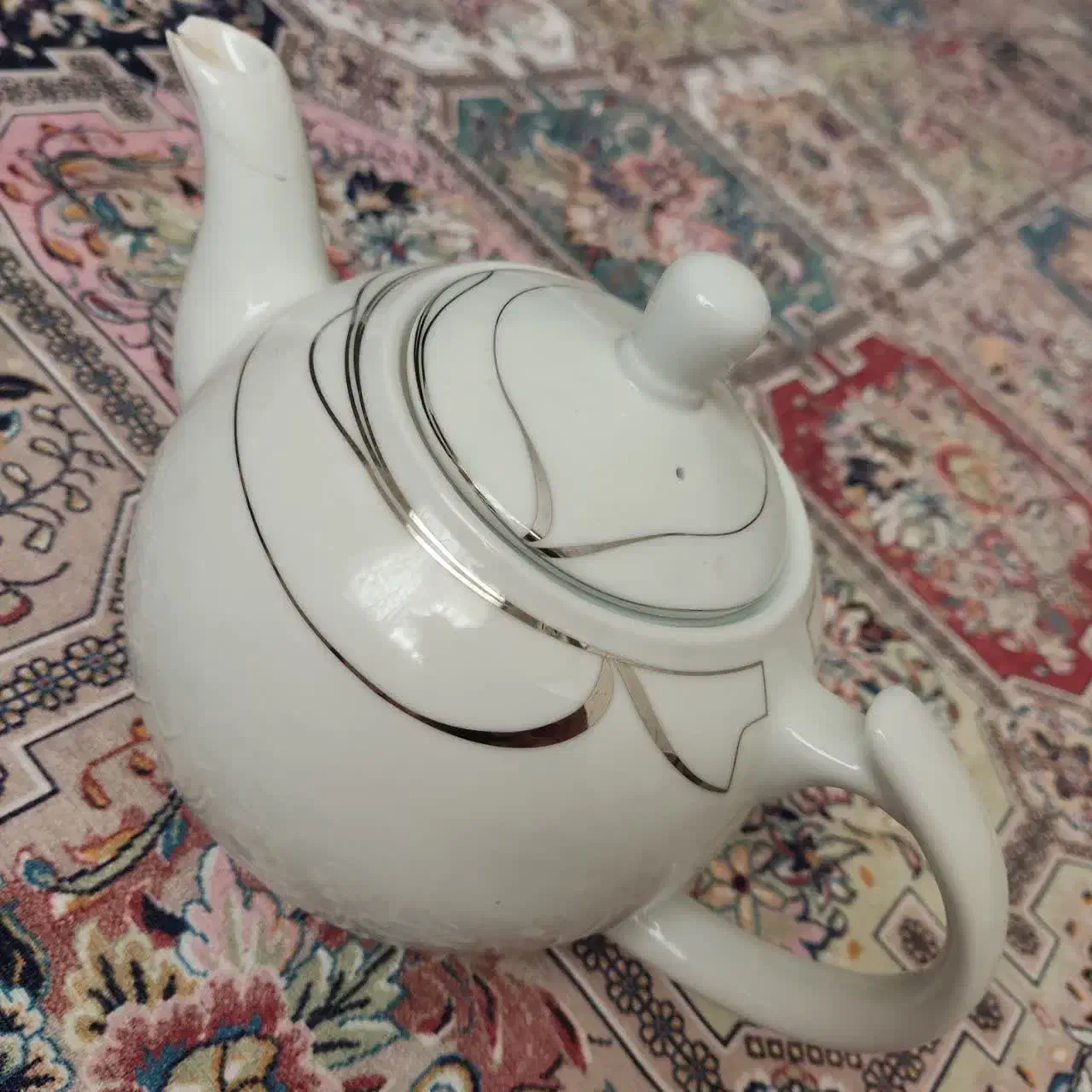 قوری چینی نو|قوری، کتری، قهوهساز دستی|قم, پردیسان|دیوار