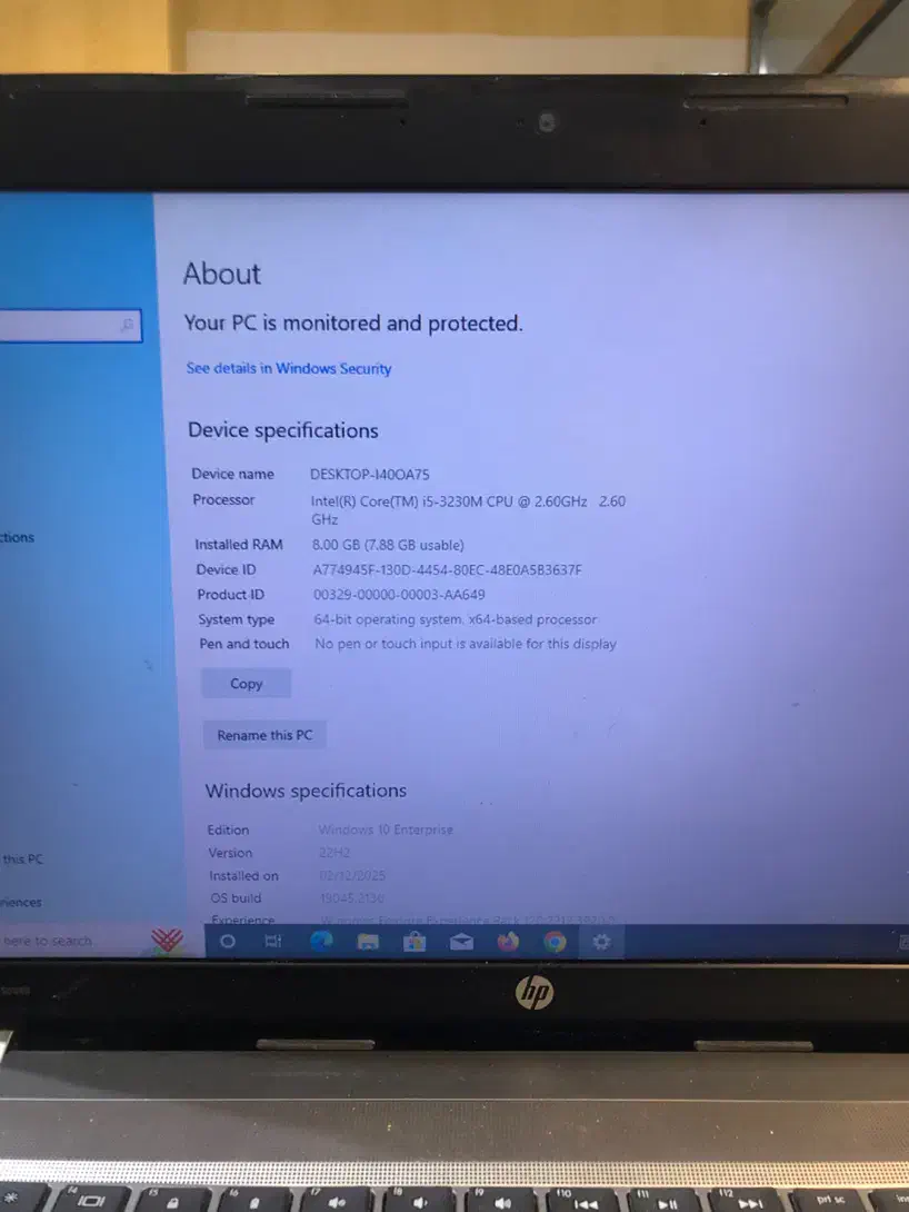 لبتاب hp probook 4540s گرافیک 2g|رایانه همراه|تهران, گلستان (شهرک راه آهن)|دیوار
