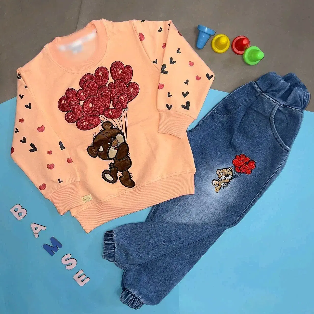 بلوز شلوار دخترانه پاییزه و بهاره|کفش و لباس بچه|مشهد, سرافرازان|دیوار