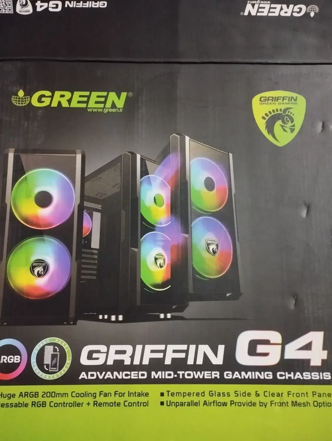 کیس گرین GRIFFIN G4|قطعات و لوازم جانبی رایانه|تهران, جنت‌آباد جنوبی|دیوار