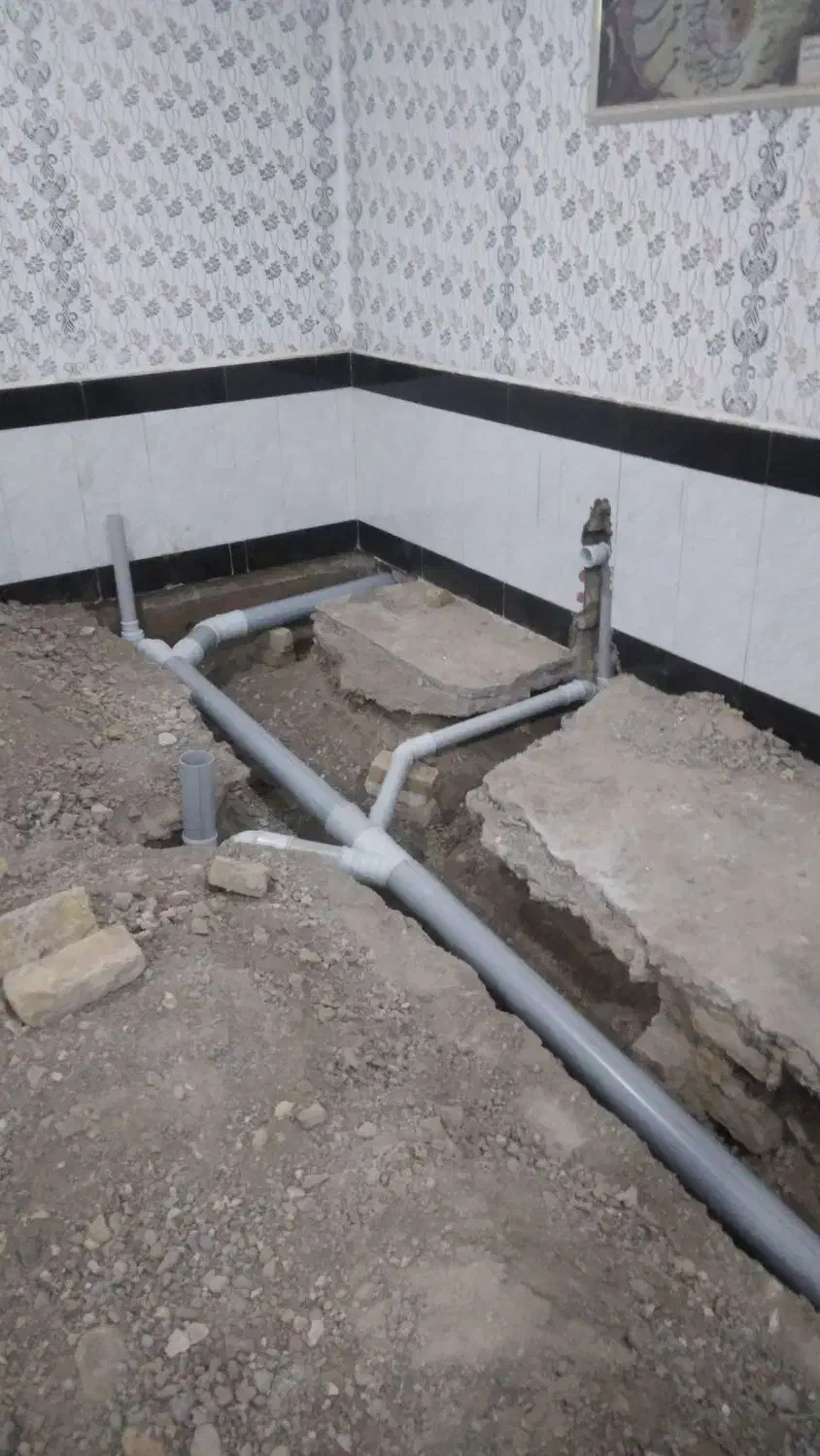لوله کشی آب وفاضلاب شیرآلات آبگرمکن جوشکاری|خدمات پیشه و مهارت|تربت جام, جامی|دیوار