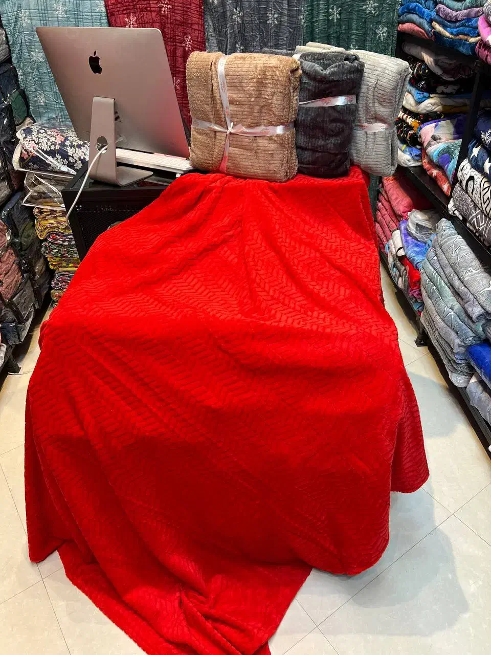 پتو یکنفره مدل صبا|رختخواب، بالش، پتو|مشهد, عیدگاه|دیوار