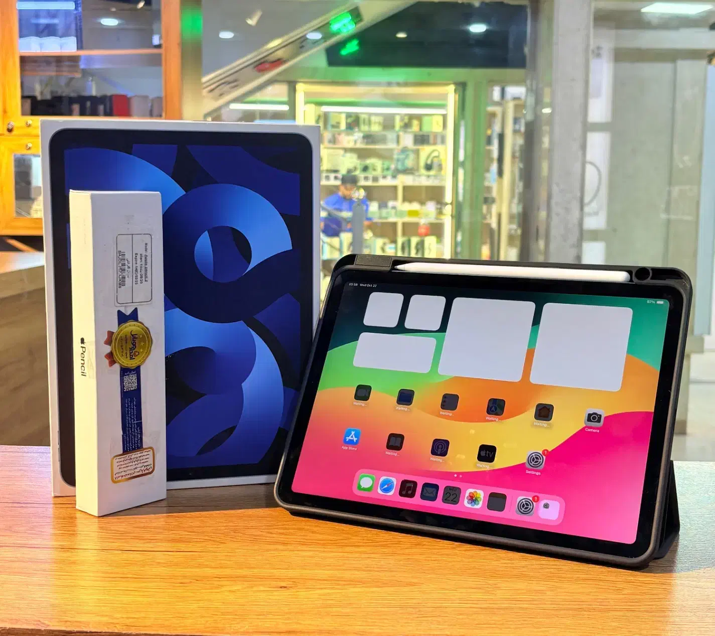 ipad Air 2022 M1/ipad Air 5/نسل پنجم+apple pecil 2|تبلت|تهران, گیشا|دیوار