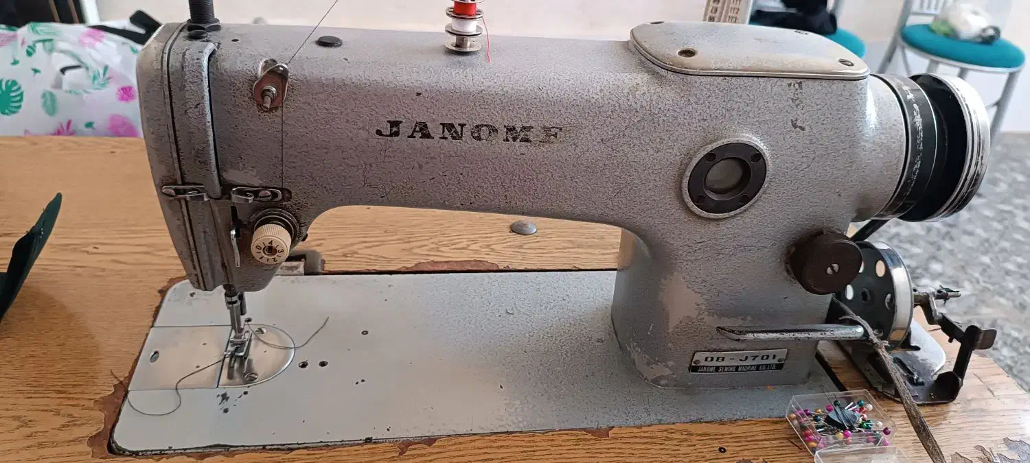 چرخ راسته دوز صنعتی و خانگی ژانومه|چرخ خیاطی و ریسندگی|سرپل ذهاب, |دیوار