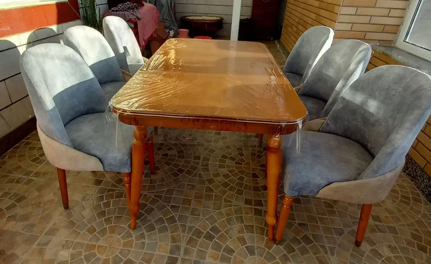 میزنهارخوری|میز و صندلی غذاخوری|ایجرود, |دیوار