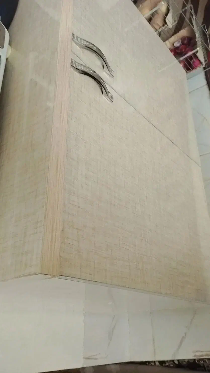 آبچکان کابینت ام دی اف 1متری کاملا نو|آبچکان و نظمدهنده ظروف|تبریز, |دیوار