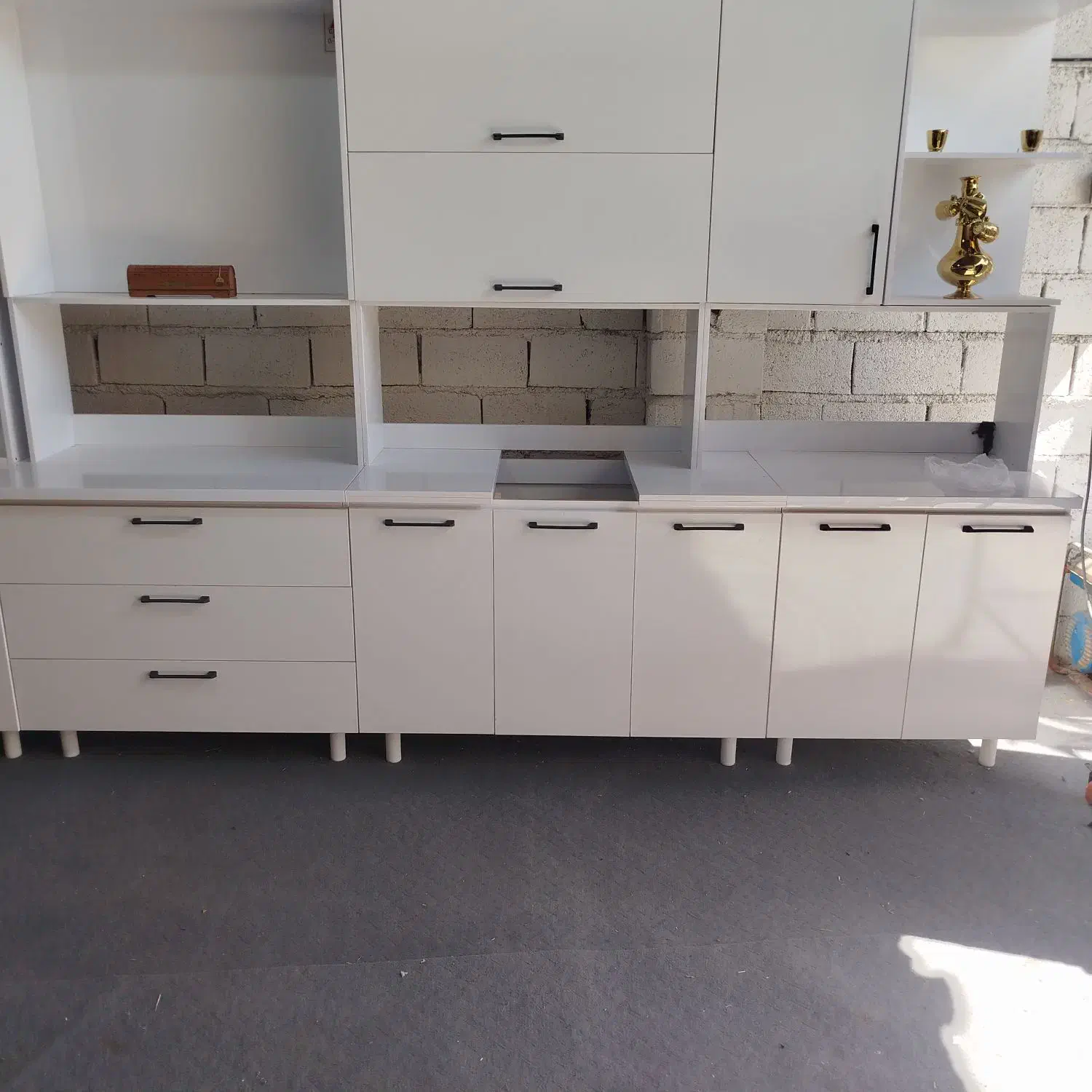 کابینت اماده نصب در همان روز کد 4643|مصالح و تجهیزات ساختمان|شیراز, محراب|دیوار