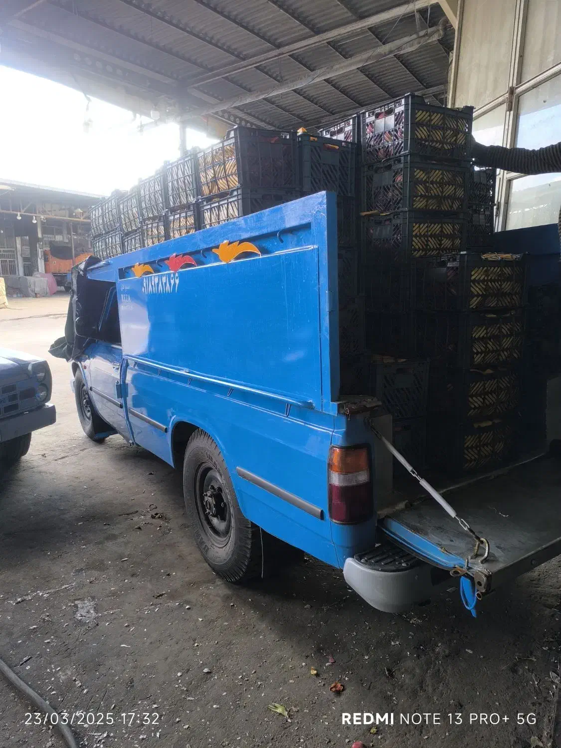 حمل بار با نیسان|خدمات حمل و نقل|صحنه, |دیوار