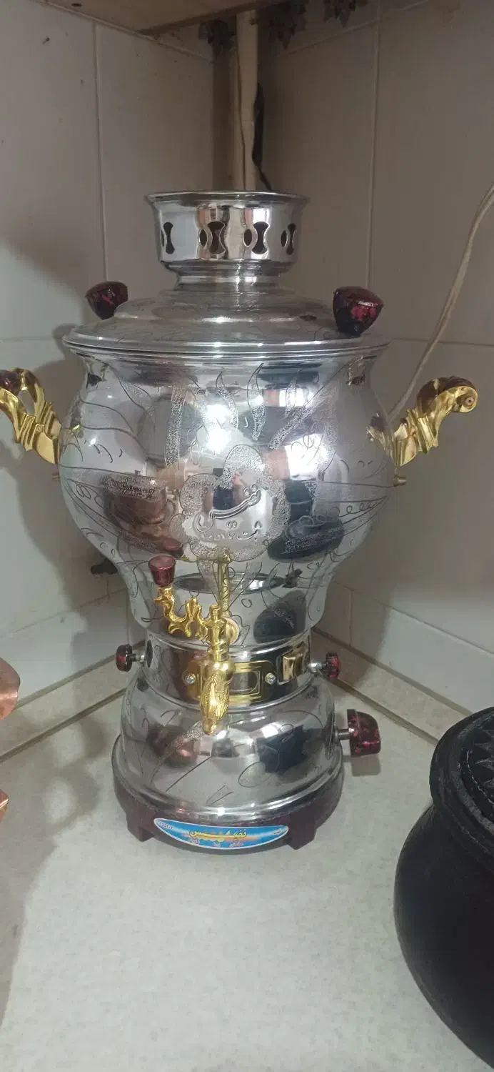 سماور۶لیتری نفیس|سماور، چای‌ساز، قهوه‌ساز|مراغه, |دیوار