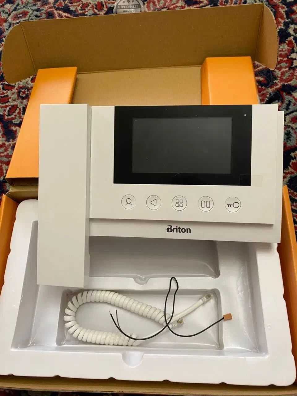 گوشی ایفون تصویری برایتون BAM-4320|دوربین مداربسته|تبریز, |دیوار