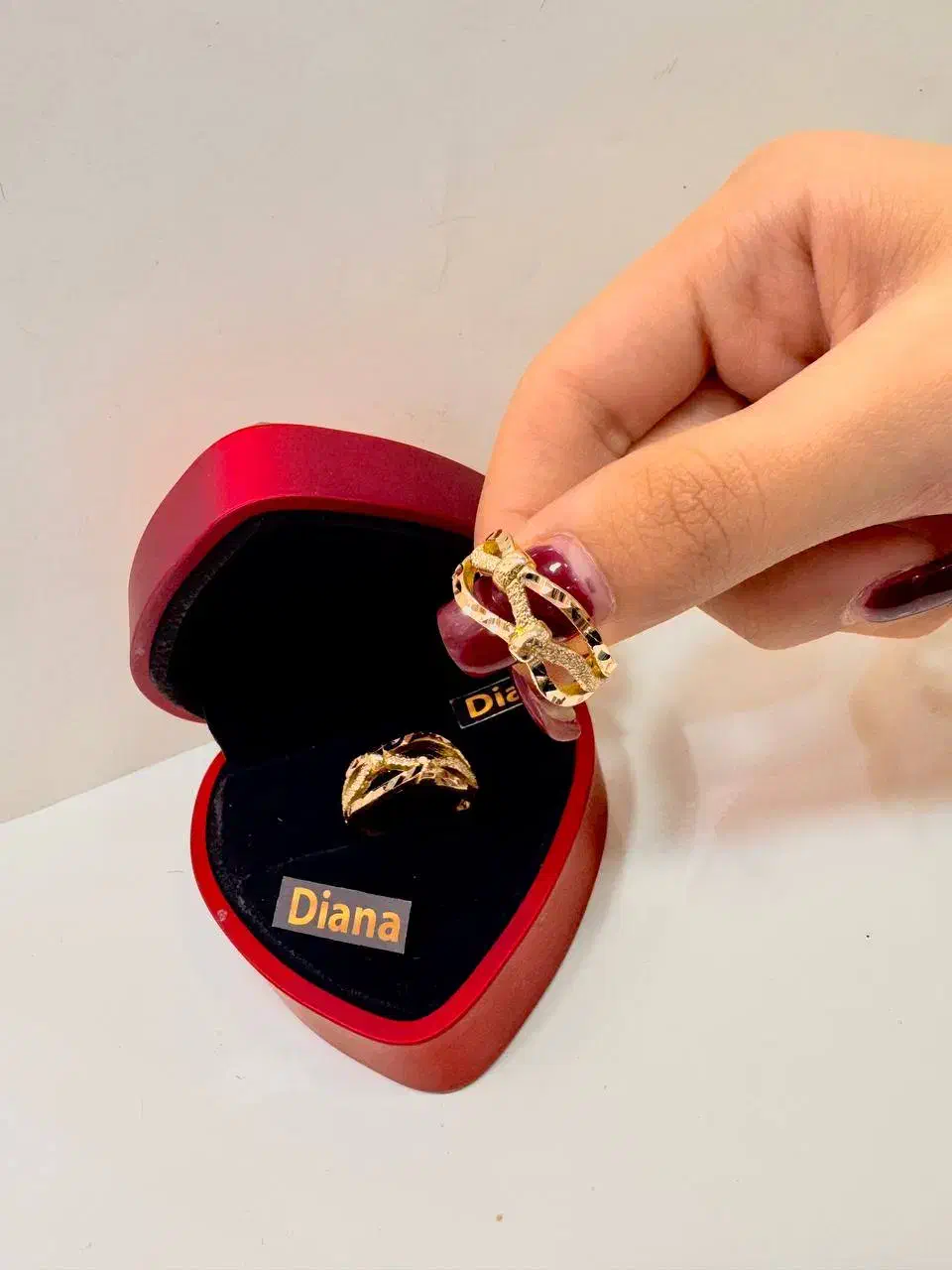 انگشترهای طلاروس طرح لیلیوم کپی طلا|بدلیجات|مشهد, احمدآباد|دیوار