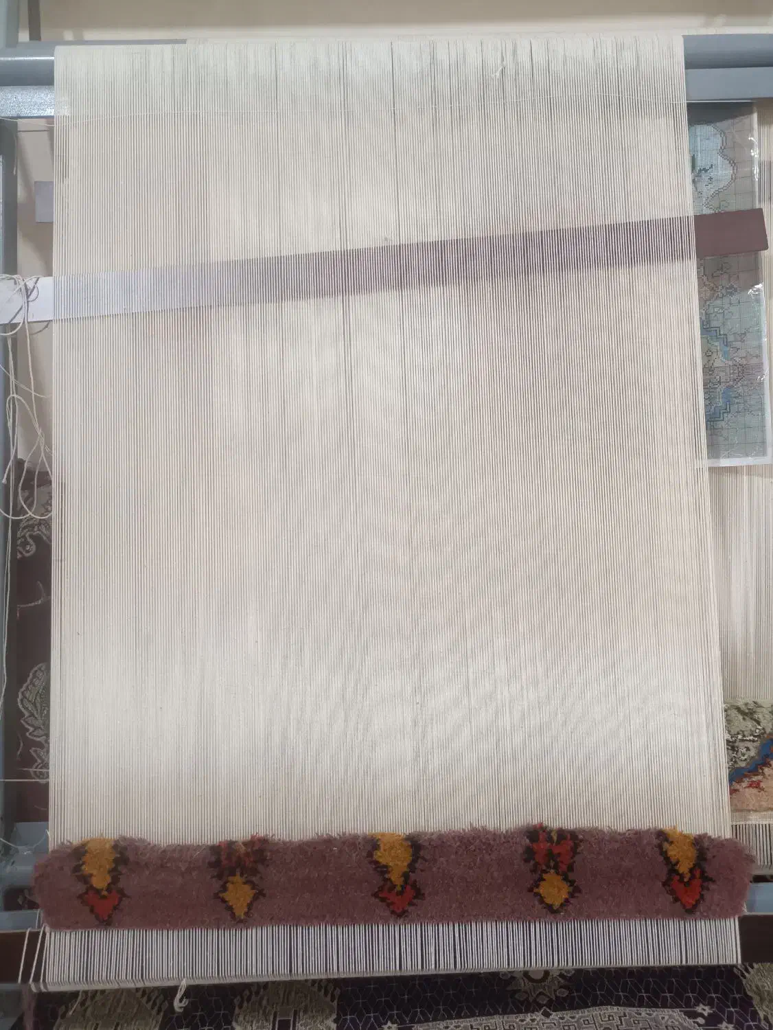 دار قالیچه نیم بافت|لوازم خیاطی و بافتنی|گرگان, |دیوار