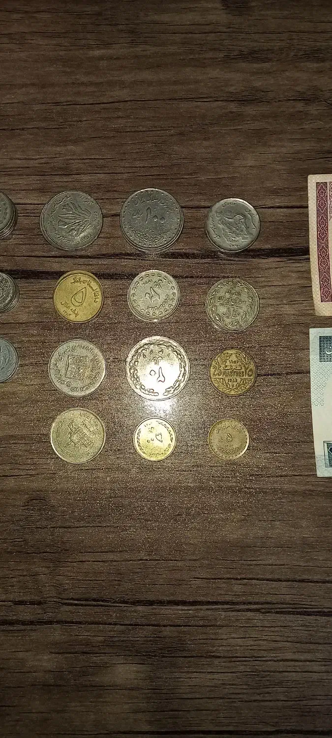 سکه قدیمی|کلکسیون سکه، تمبر، اسکناس|قم, نوقطار|دیوار