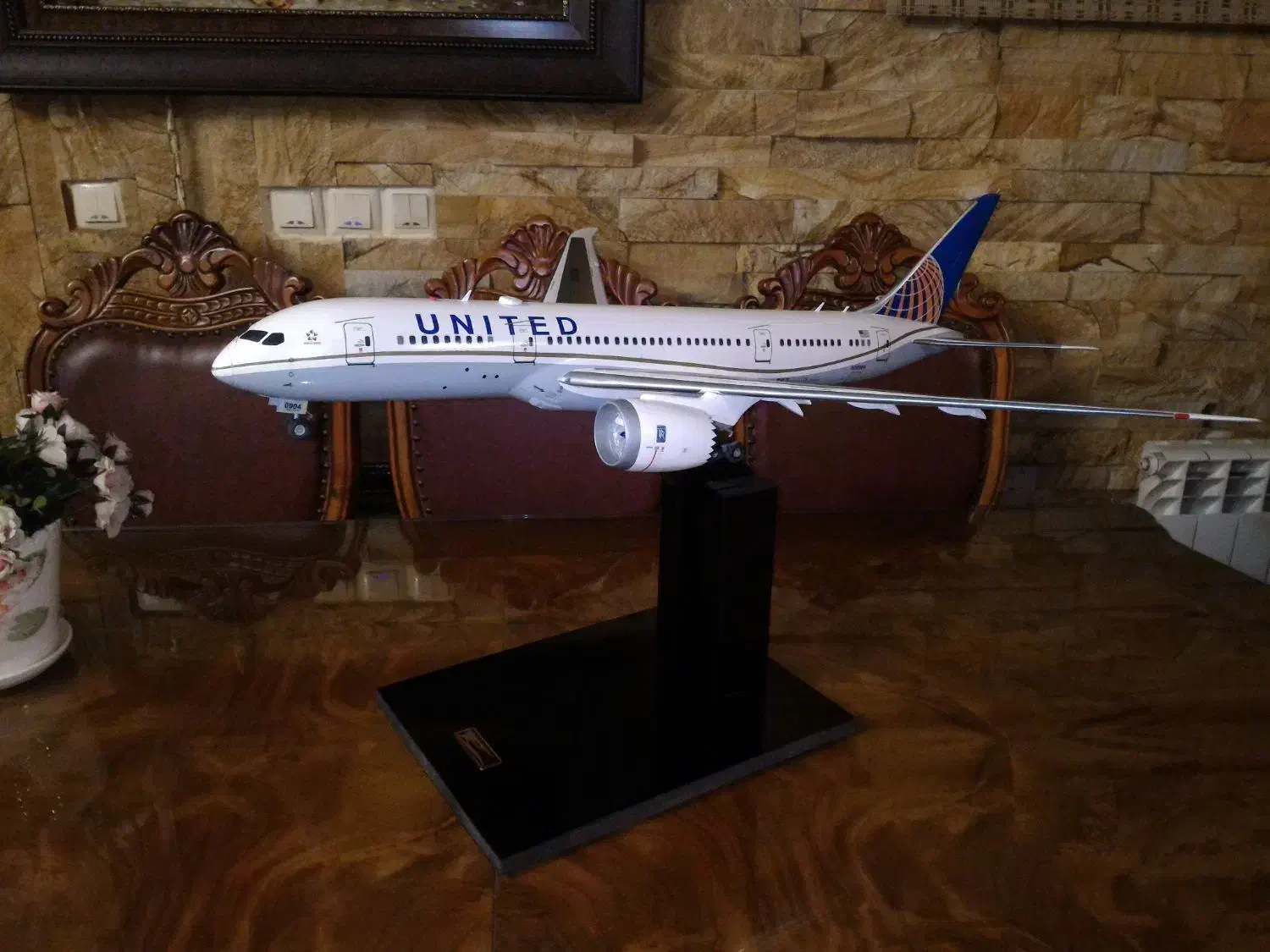 ماکت هواپیما boeing 787|کلکسیون و سرگرمی|کرج, کوی کارمندان جنوبی|دیوار