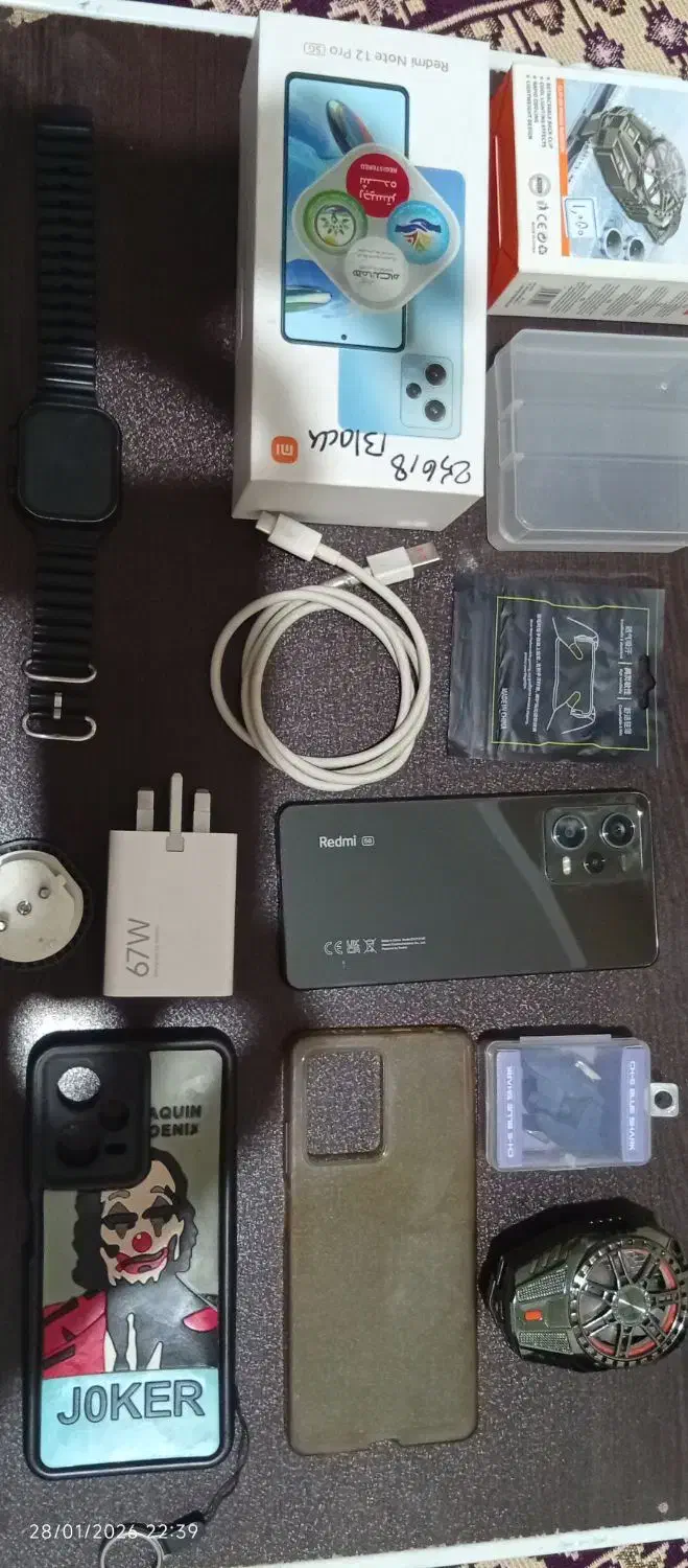 ردمی نوت ۱۲ پرو فایوجی(ست گیمینگ)|موبایل|تهران, شهرک ولیعصر جنوبی|دیوار