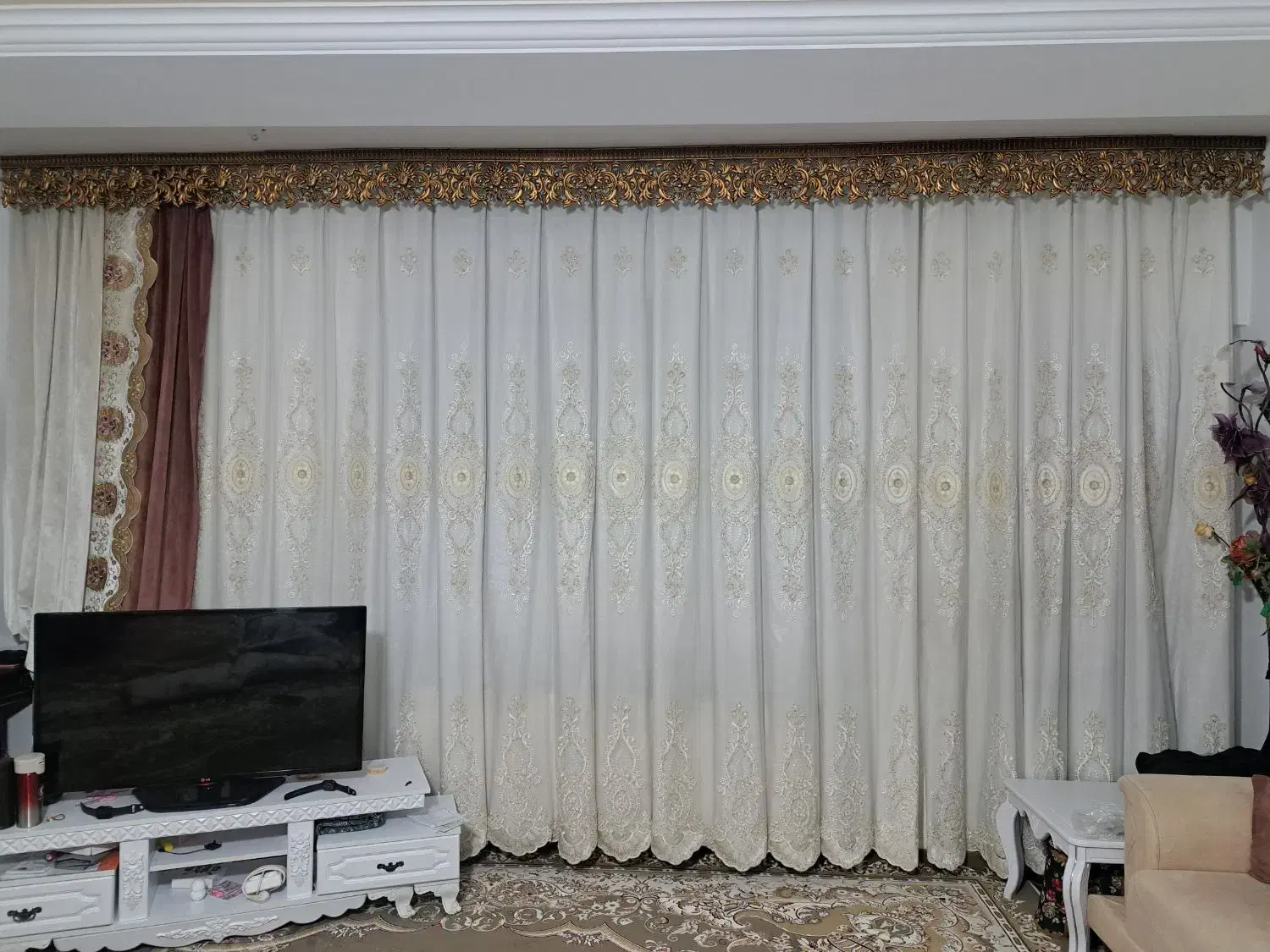 فروش پرده|پرده، رانر، رومیزی|تاکستان, |دیوار
