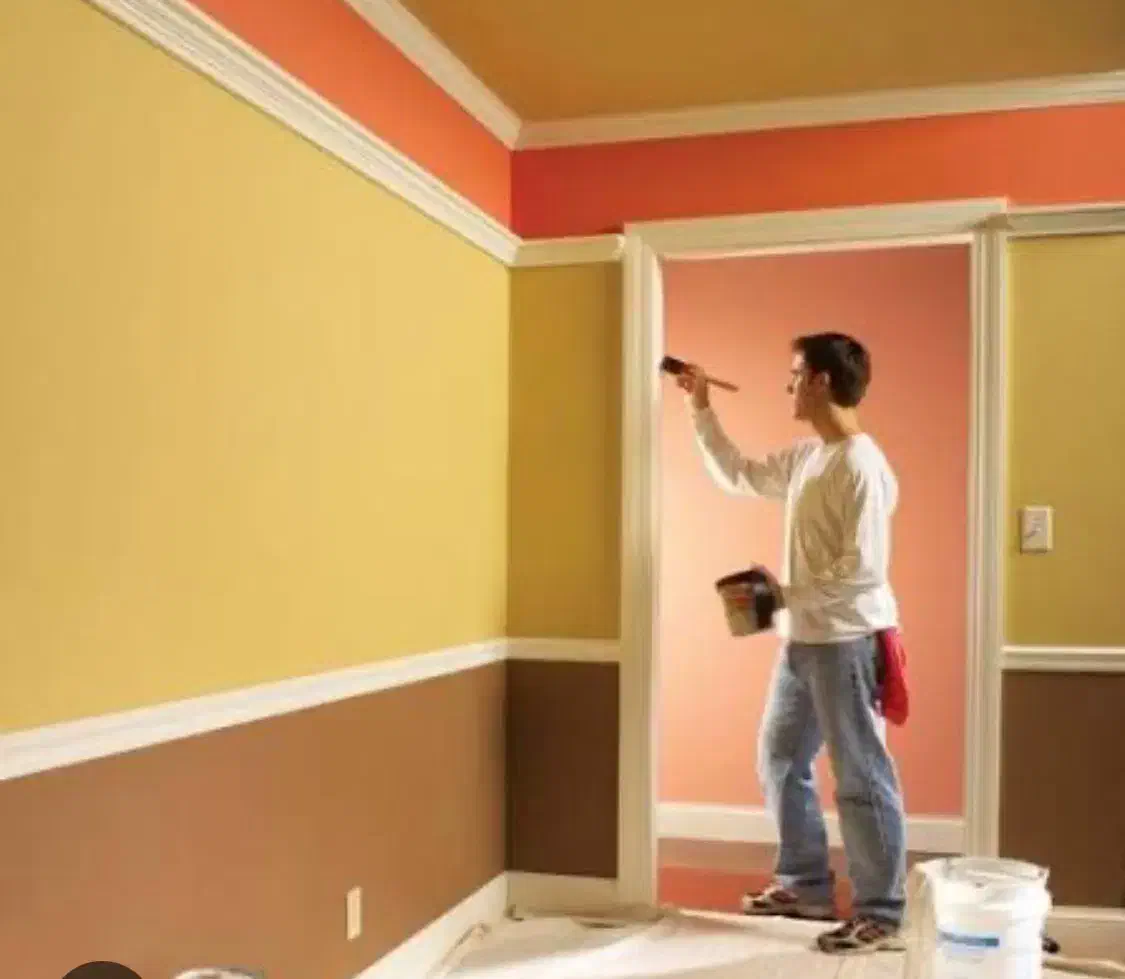 میکروسمنت و نقاشی ساختمان|خدمات پیشه و مهارت|کرج, فاز ۴ مهرشهر|دیوار