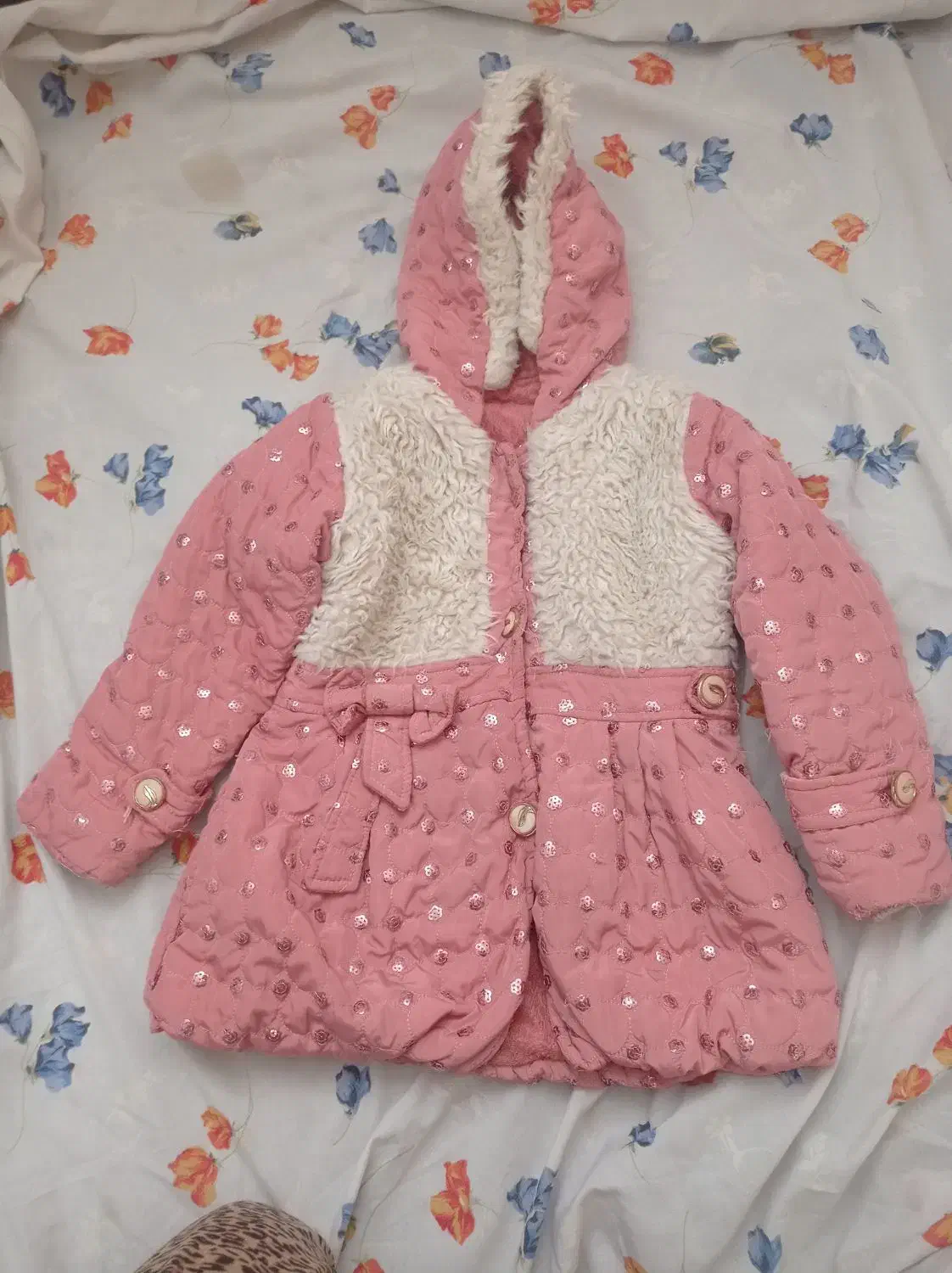 کاپشن دخترانه|کفش و لباس بچه|ایوانکی, |دیوار