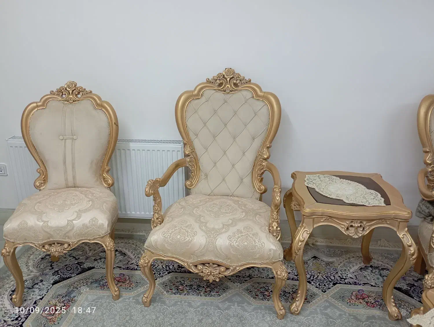 فروش میز نهار خوری ومبل نه نفره|مبلمان خانگی و میز عسلی|ابرکوه, |دیوار