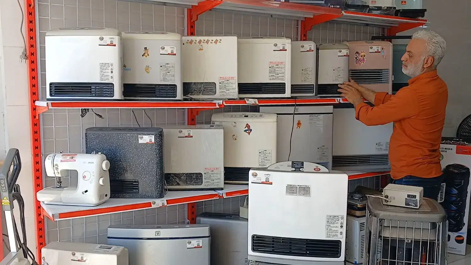 بخاری درجا ژاپنی اصل برقی گازی|بخاری، هیتر، شومینه|شیراز, گویم|دیوار