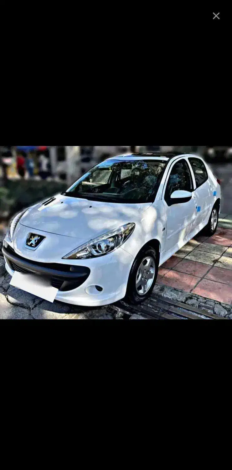 207tu5 پانا دنده ای  سقف شیشه ای|خودرو سواری و وانت|قروه, |دیوار