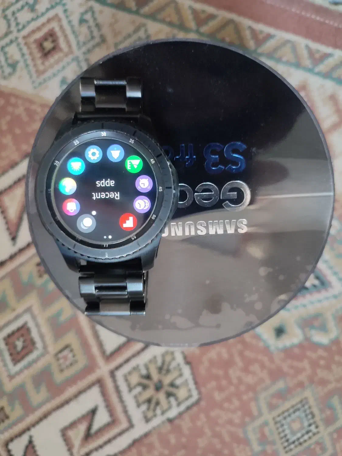 ساعت samsung gear s3|لوازم جانبی موبایل و تبلت|سمنان, |دیوار