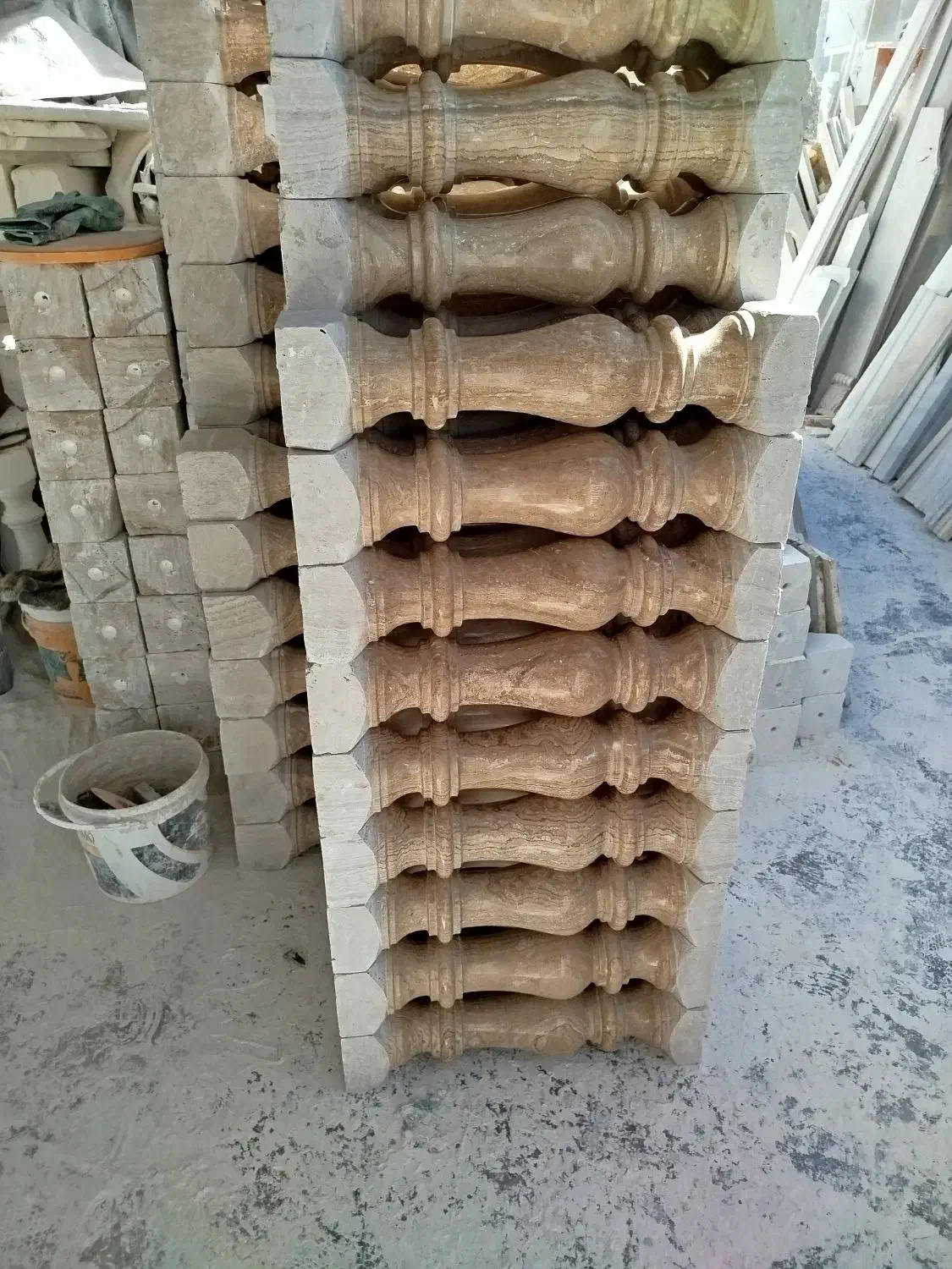 تزئینات سنگ نما رومی|مصالح و تجهیزات ساختمان|رباط‌کریم, شهرک صنعتی زواره‌ای|دیوار