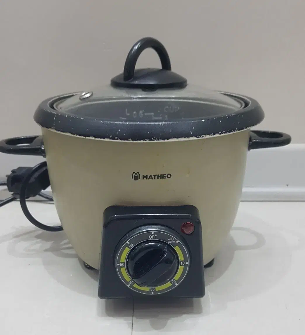 پلوپز MATHEO دونفره کارکرده و سالم|اجاق گاز و لوازم برقی پخت‌وپز|مشهد, آزادشهر|دیوار