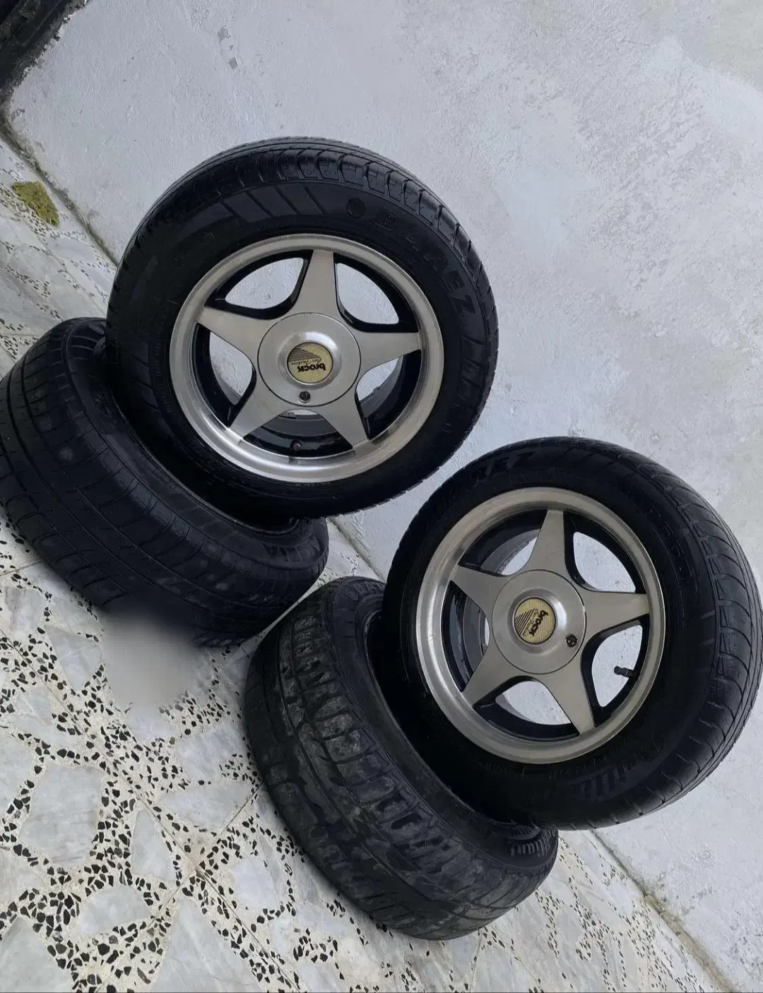 رینگ اسپرت سایز 13 بدون لاستیک|قطعات یدکی و لوازم جانبی|تهران, پردیسان|دیوار