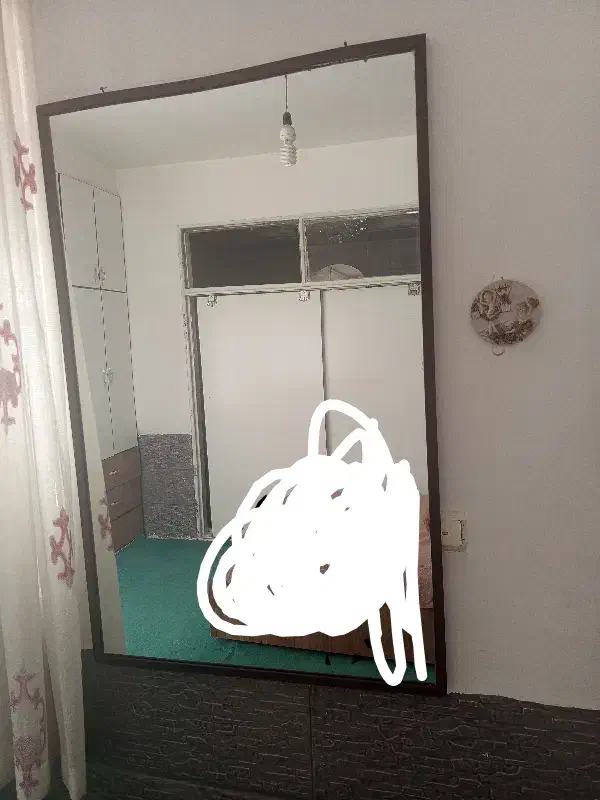 آینه قدی  با قاب فایبر گلاس|آینه|قزوین, |دیوار