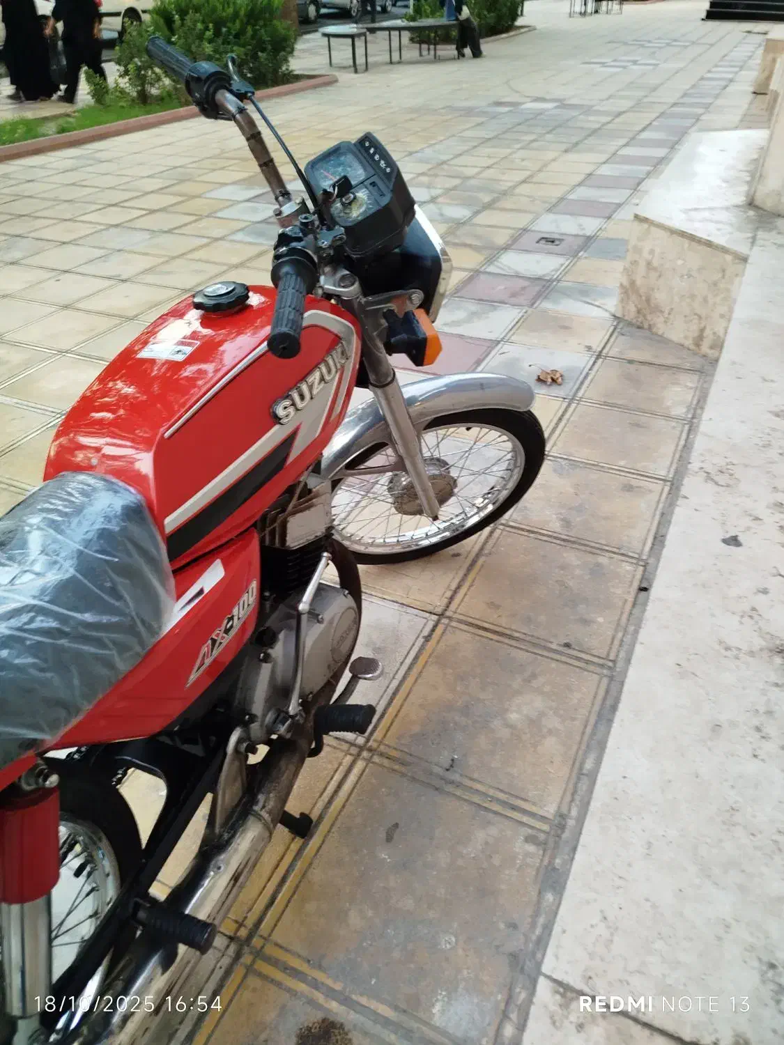 سوزوکی کلکسیونی  درحد فنی بسیار سالم مزایده|موتورسیکلت|گرگان, |دیوار