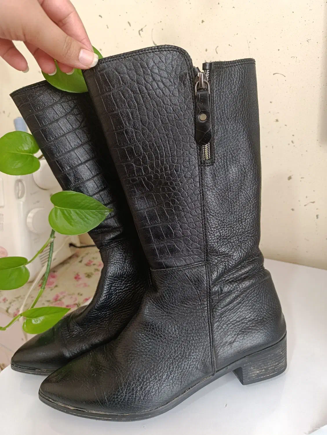 بوت چرم طبیعی|کیف، کفش، کمربند|یاسوج, |دیوار