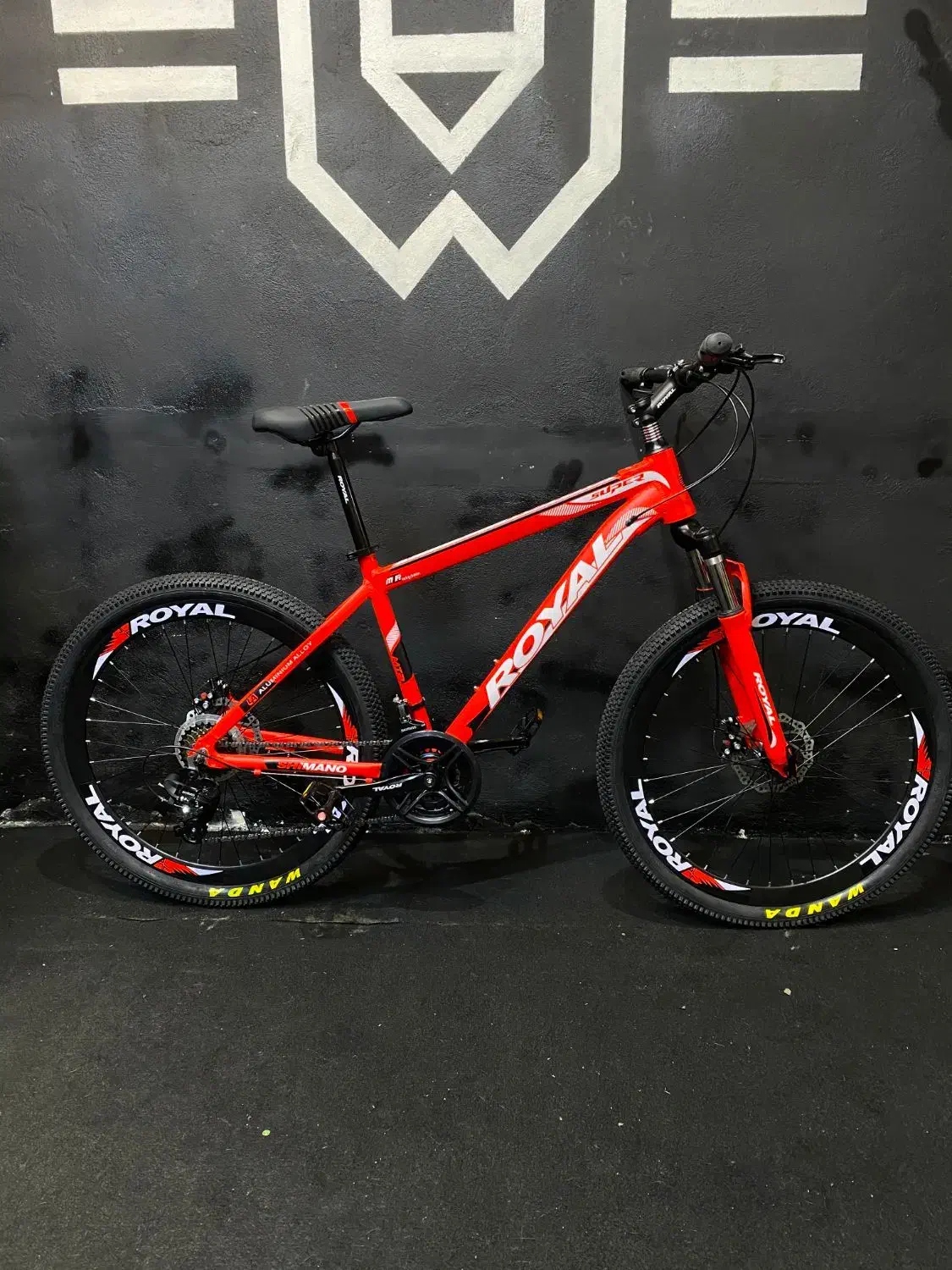 دوچرخه سایز ۲۶ آلومینیوم رویال SUPER دیسکی ۲۴ دنده|دوچرخه، اسکیت، اسکوتر|رشت, باهنر|دیوار