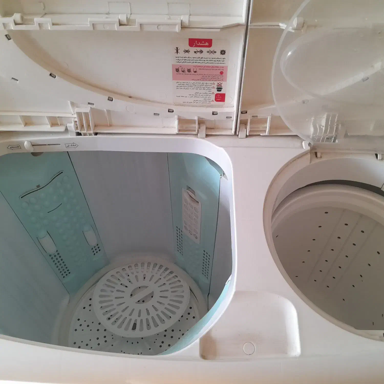 لباسشویی دوقلو|ماشین لباسشویی و خشککن لباس|مرودشت, کناره|دیوار