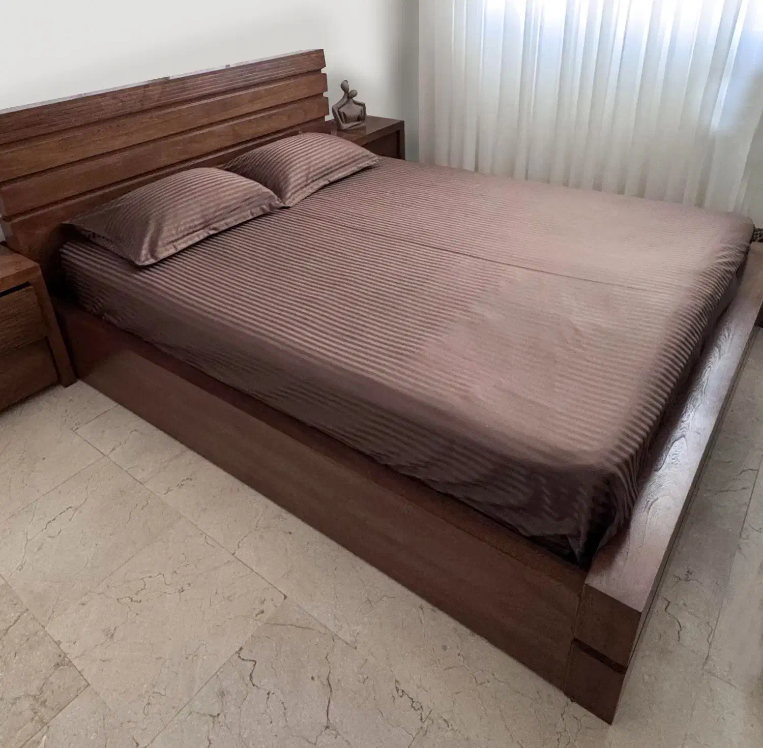 نیم ست کشدار هتلی ژاکارد|رختخواب، بالش، پتو|کرج, کرج نو|دیوار