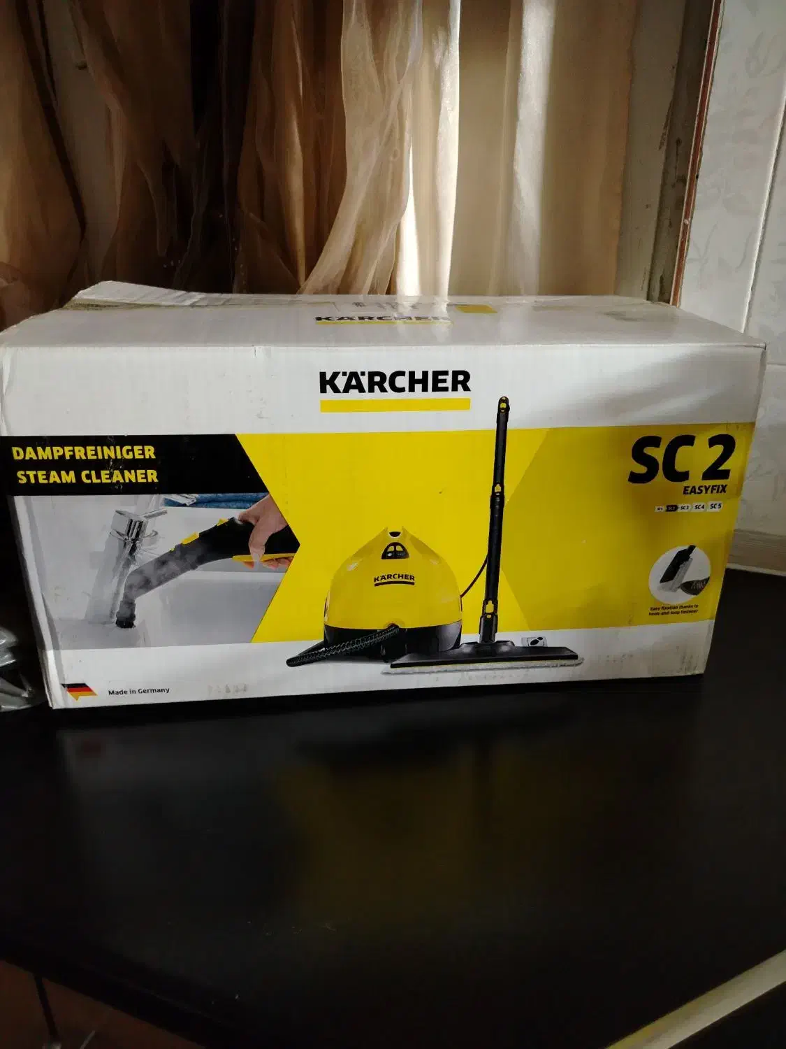 بخارشوی آلمانی کارشر karcher sc2|جاروبرقی، جارو شارژی، بخارشو|کرمان, |دیوار