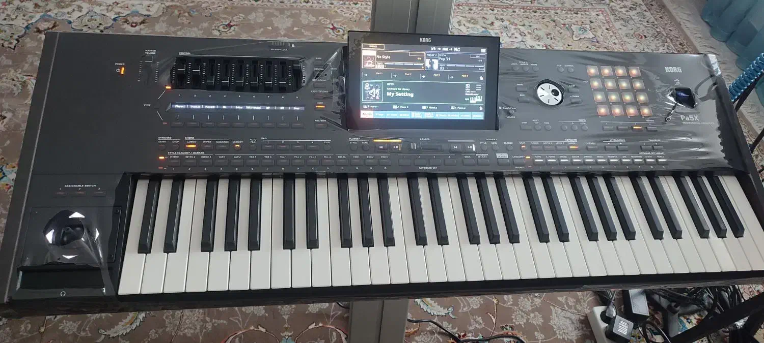 ارگ korgpax5 شرکتی|پیانو، کیبورد، آکاردئون|نهاوند, |دیوار