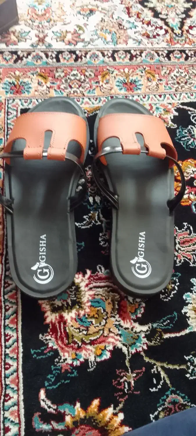 یک جفت دمپایی|کیف، کفش، کمربند|ساوه, |دیوار