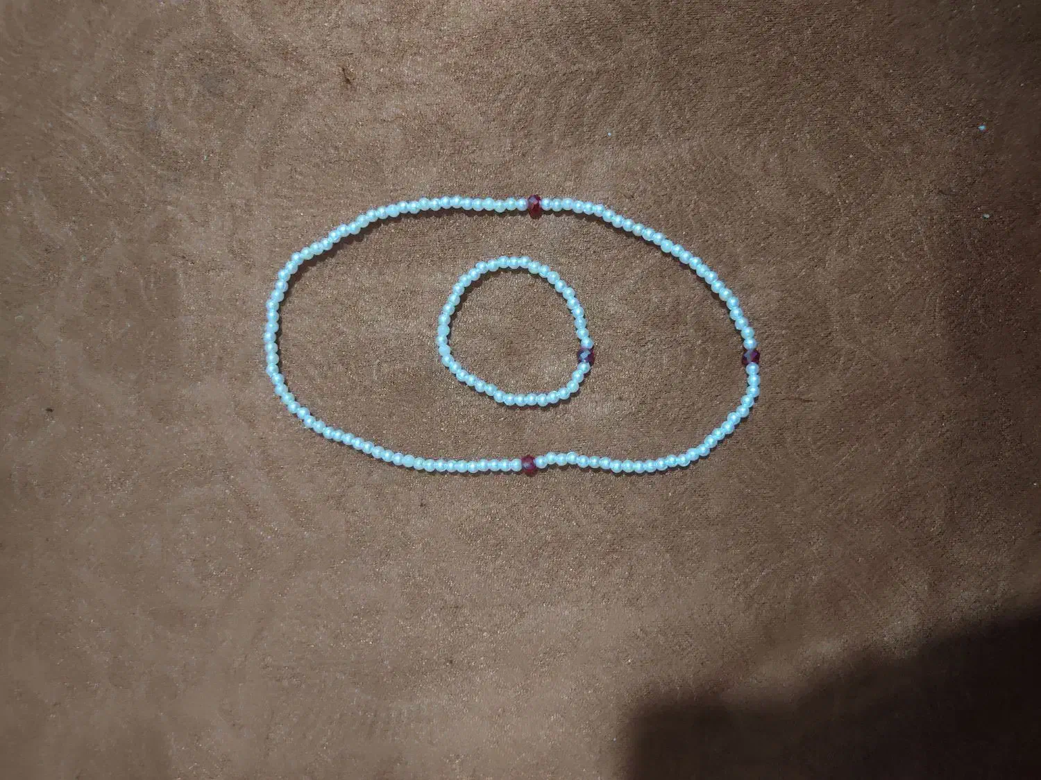 نیم ست نگینی|زیورآلات و اکسسوری|زرند, |دیوار