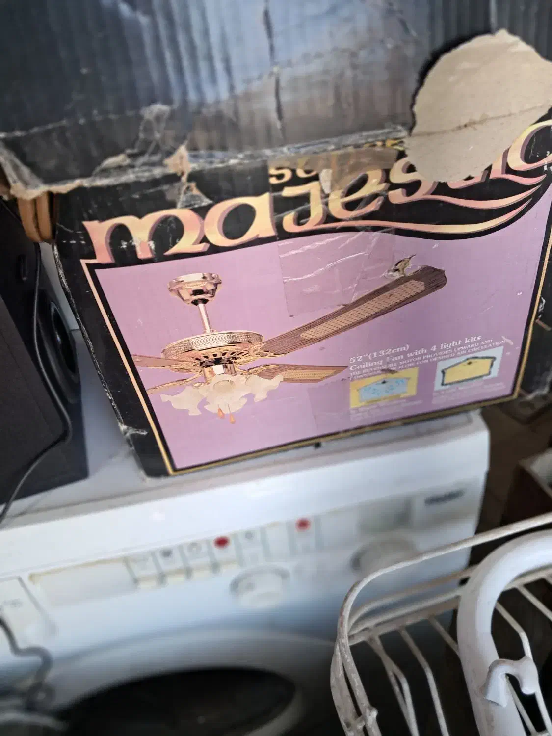 ۱۲عدد پنکه سقفی درجه یک|پنکه و تصفیهکنندهٔ هوا|اصفهان, کساره|دیوار