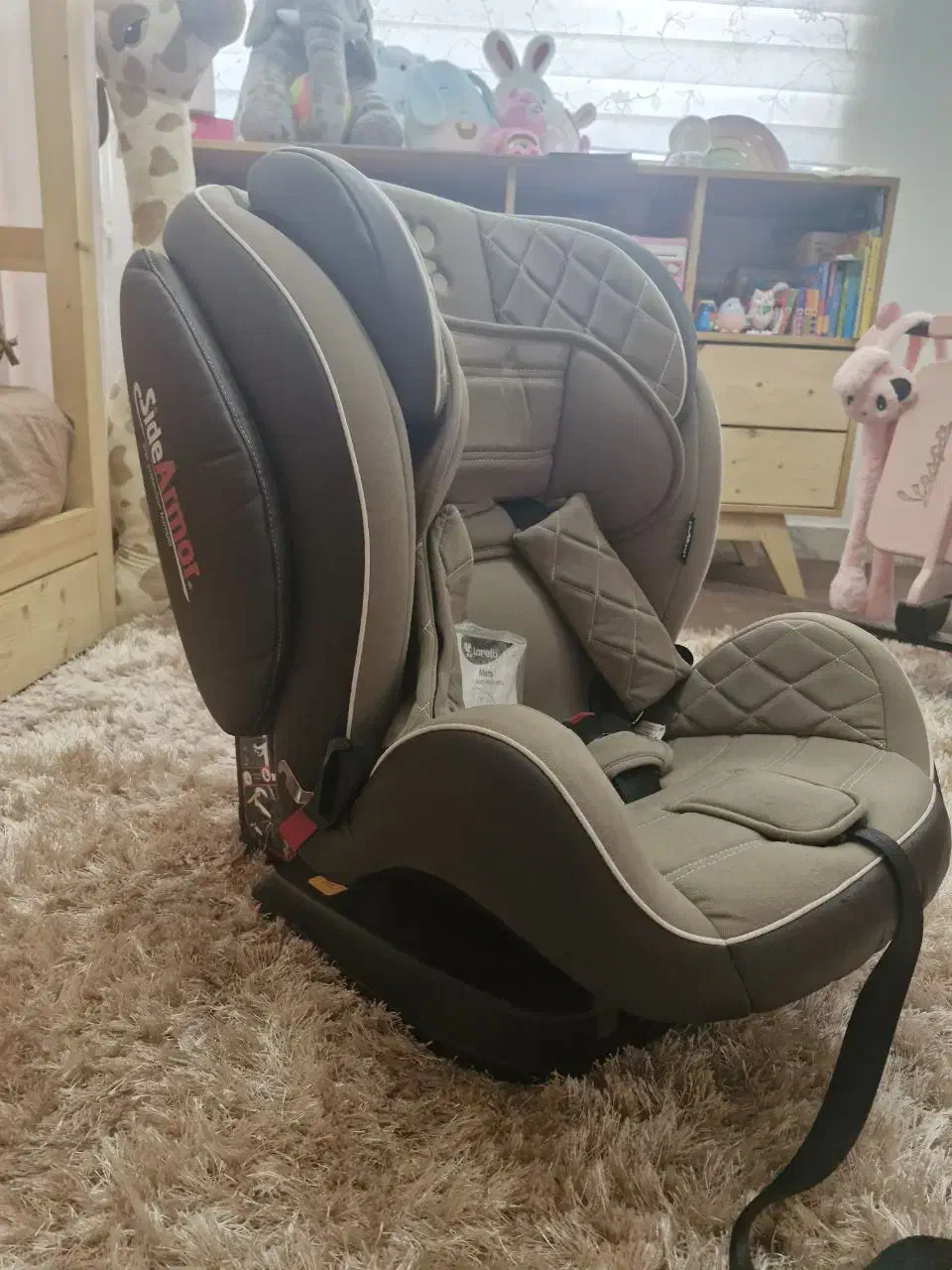 صندلی ماشین لورلی ۹۰ درجه|کالسکه و لوازم جانبی|لاهیجان, کوی خزر|دیوار