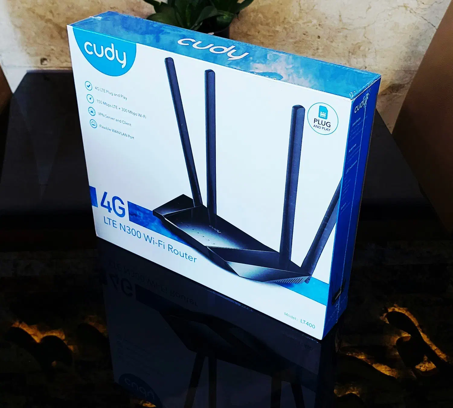 *مودم سیمکارتی چهار آنتن پرسرعت CUDY LT400*|مودم و تجهیزات شبکه|مشهد, کوثر|دیوار