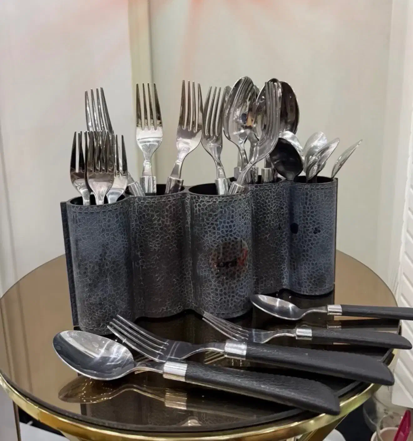 ست قاشق چنگال|آب‌چکان و نظم‌دهنده ظروف|تهران, جوادیه|دیوار