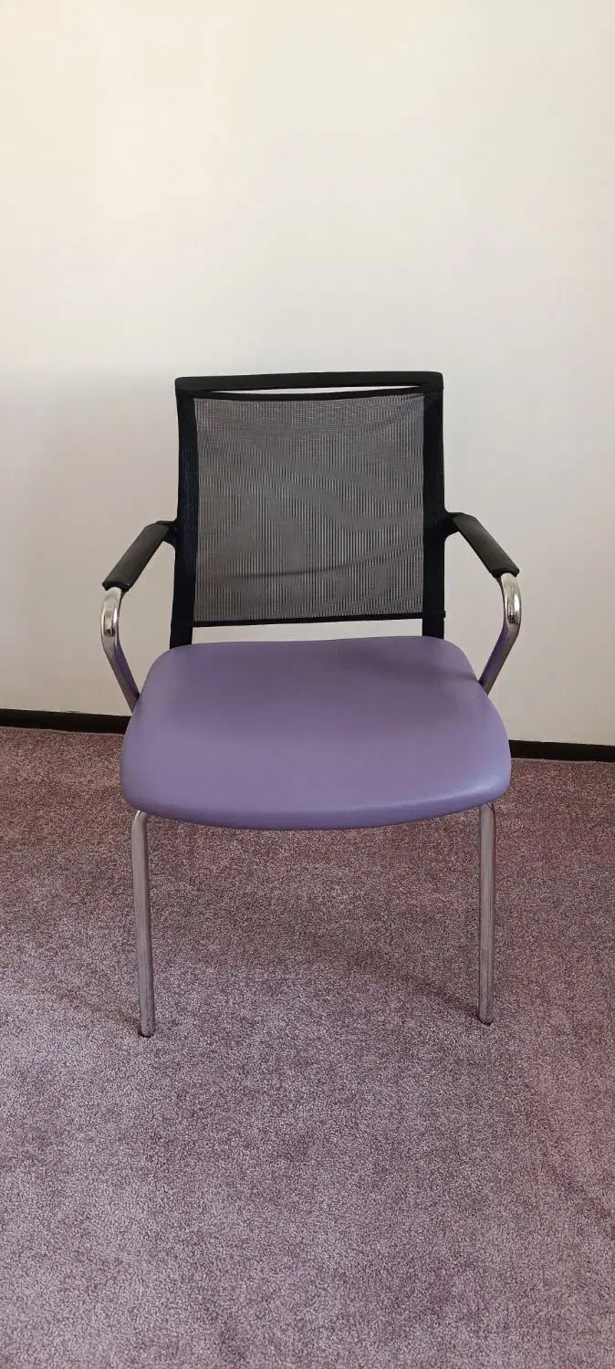 صندلی اداری نیلپر یاسی کاملا نو / صندلی تحریر|صندلی و نیمکت|پردیس, فاز ۱۱|دیوار